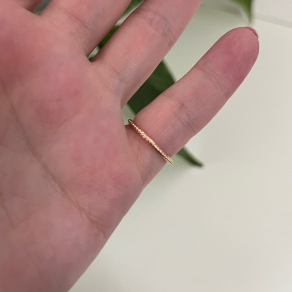 NWT Pandora Rose Gold Elegant Sparkle Ring, Size 4.5 - Picture 9 of 12